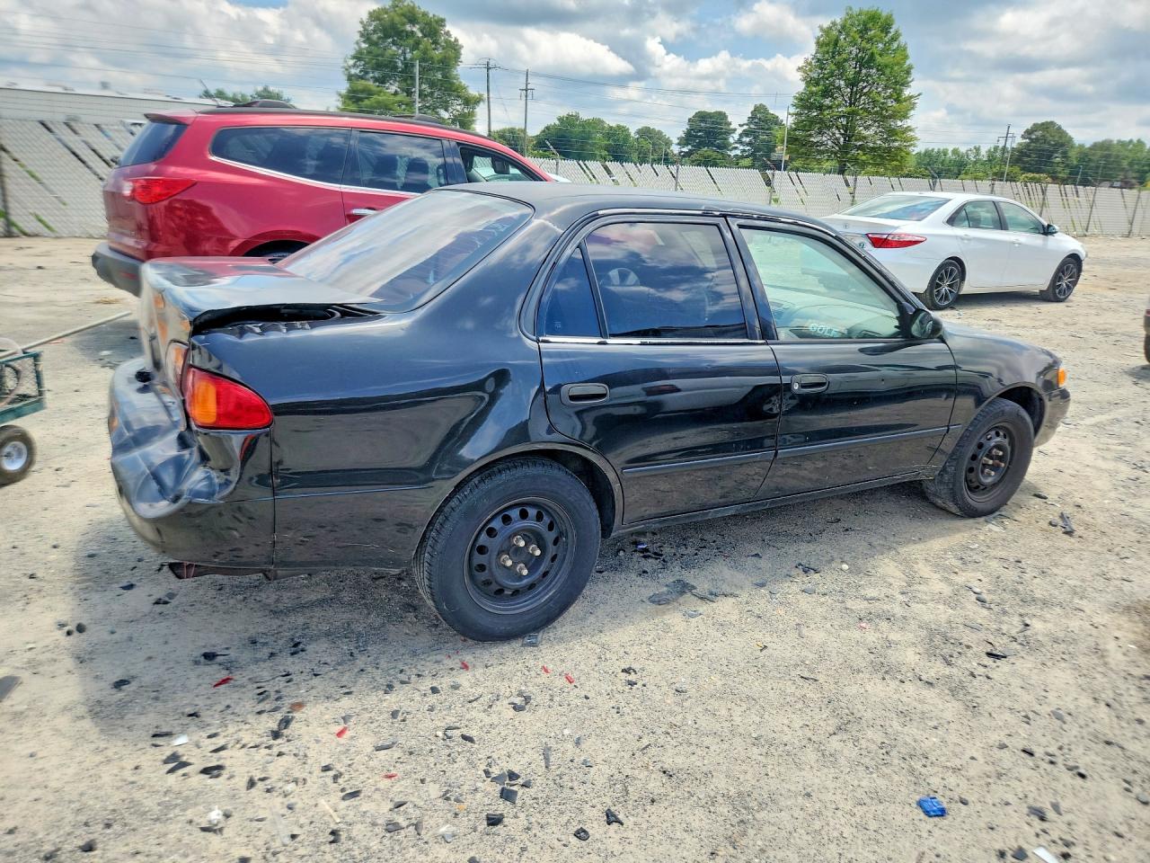 1999 Toyota Corolla Ve Черный vin: 2T1BR12E9XC245392