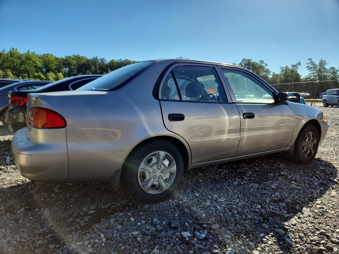 1999 Toyota Corolla Ve Beige vin: 2T1BR12E9XC255548