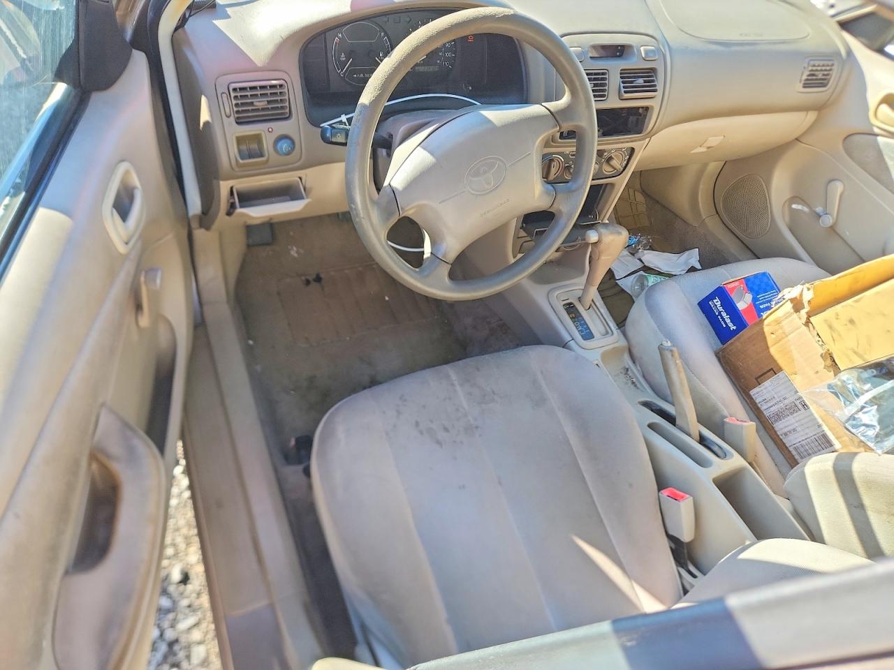 1999 Toyota Corolla Ve Beige vin: 2T1BR12E9XC255548
