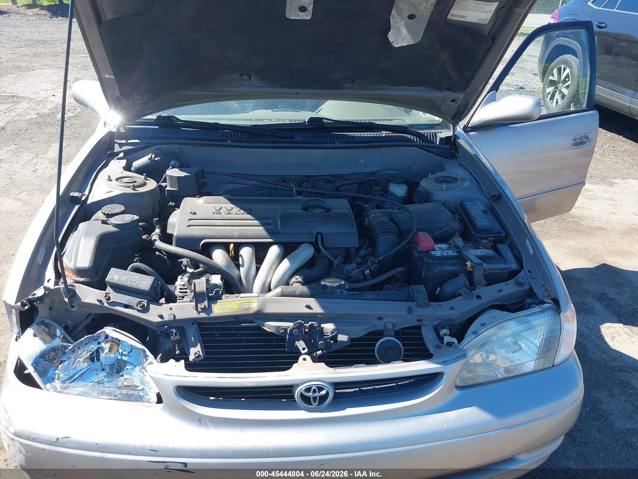 2000 Toyota Corolla Le Beige vin: 2T1BR12E9YC267927