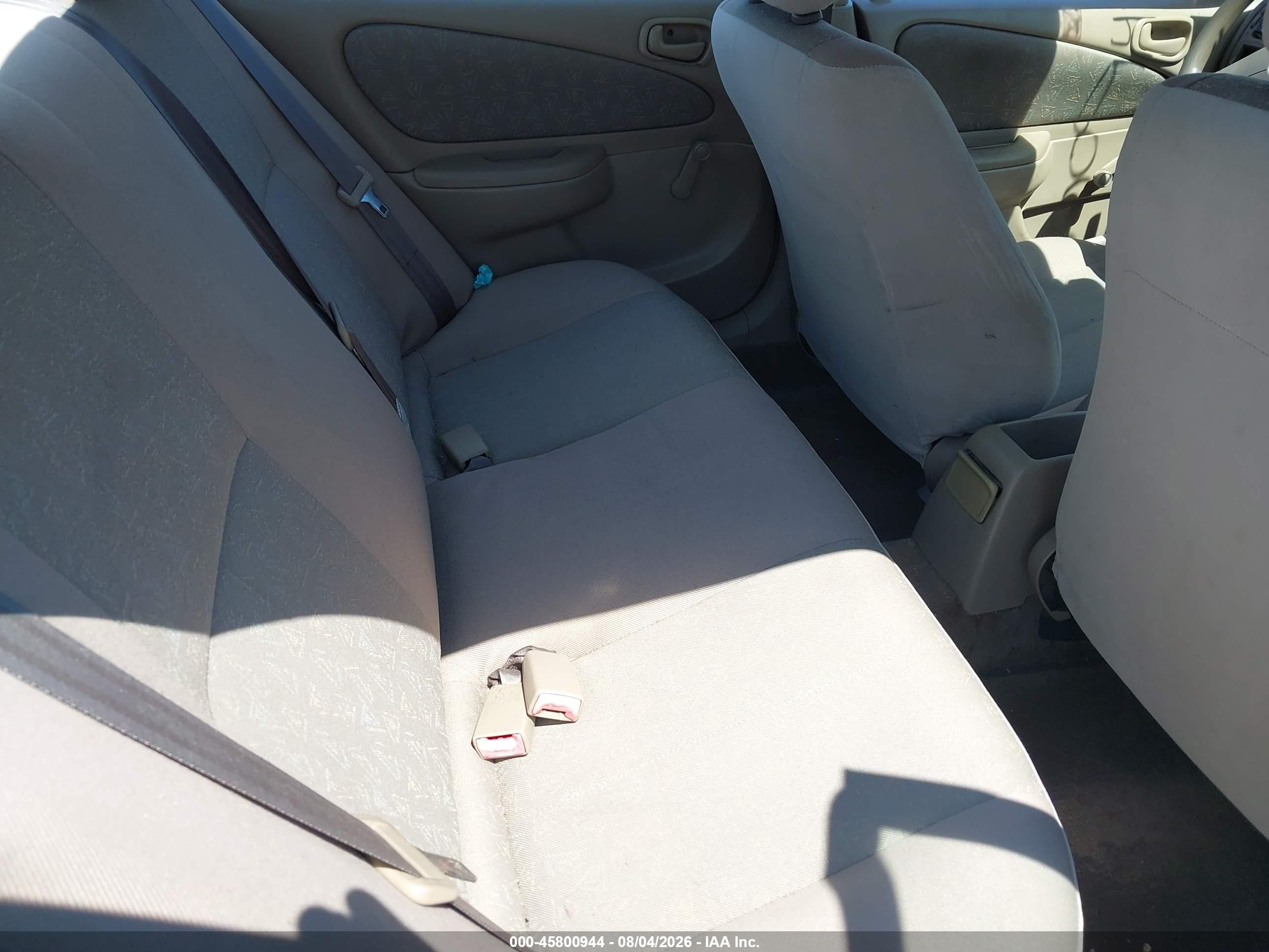 2000 Toyota Corolla Ve Maroon vin: 2T1BR12E9YC272674