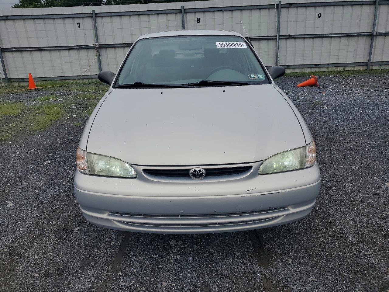 2000 Toyota Corolla Ve Gray vin: 2T1BR12E9YC314292