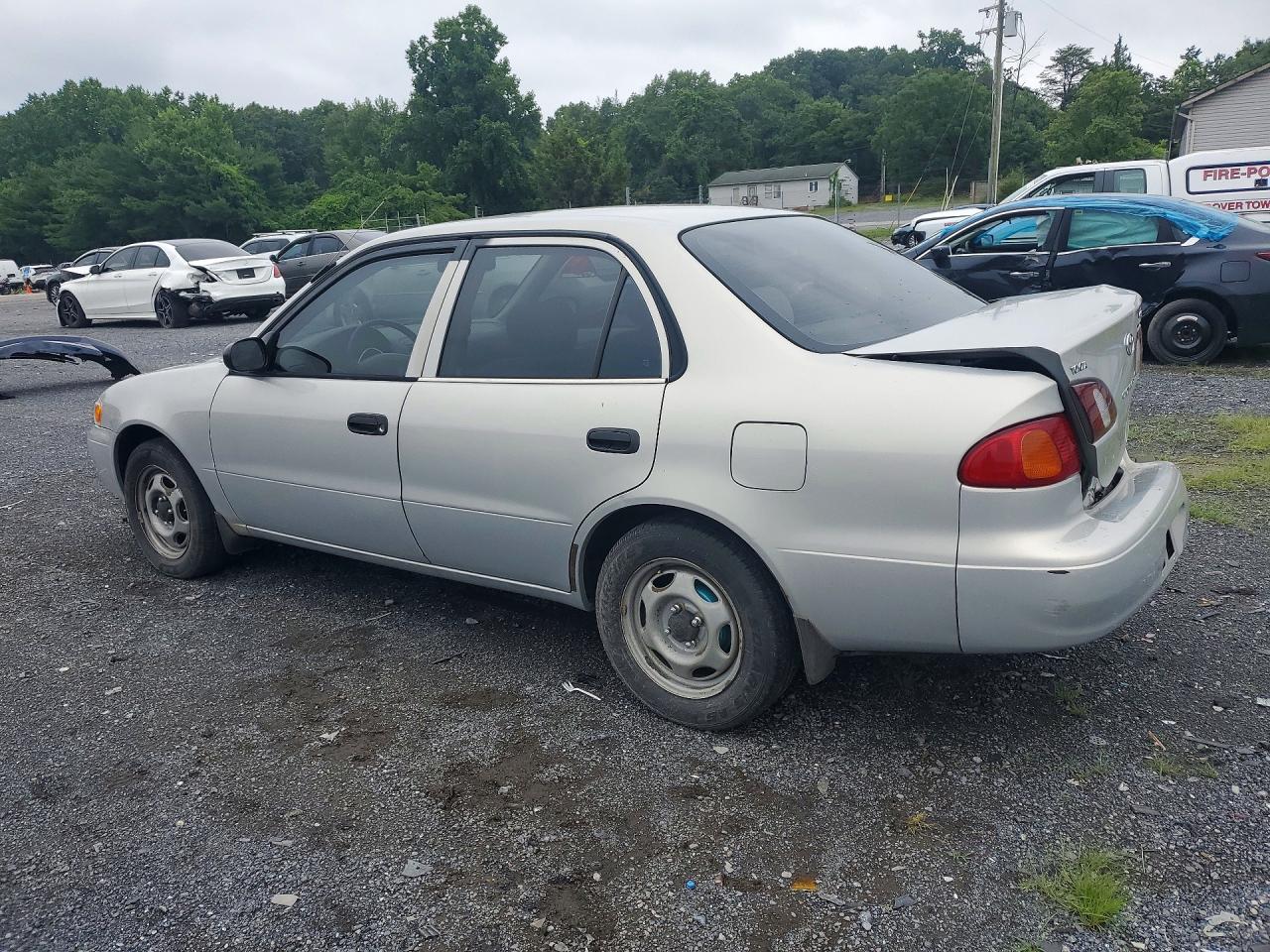 2000 Toyota Corolla Ve Gray vin: 2T1BR12E9YC314292