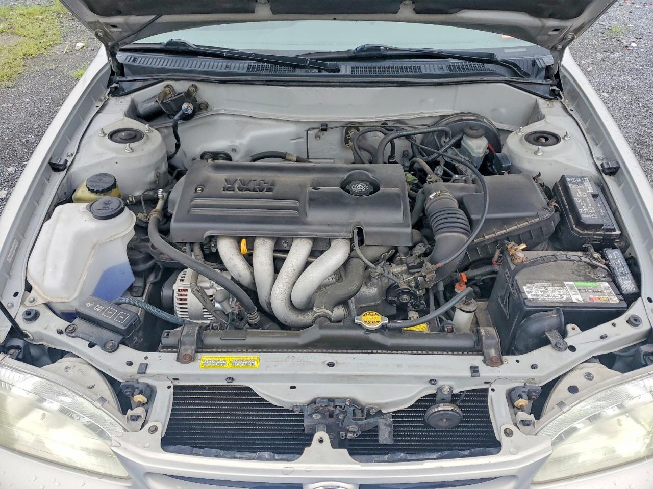 2000 Toyota Corolla Ve Gray vin: 2T1BR12E9YC314292