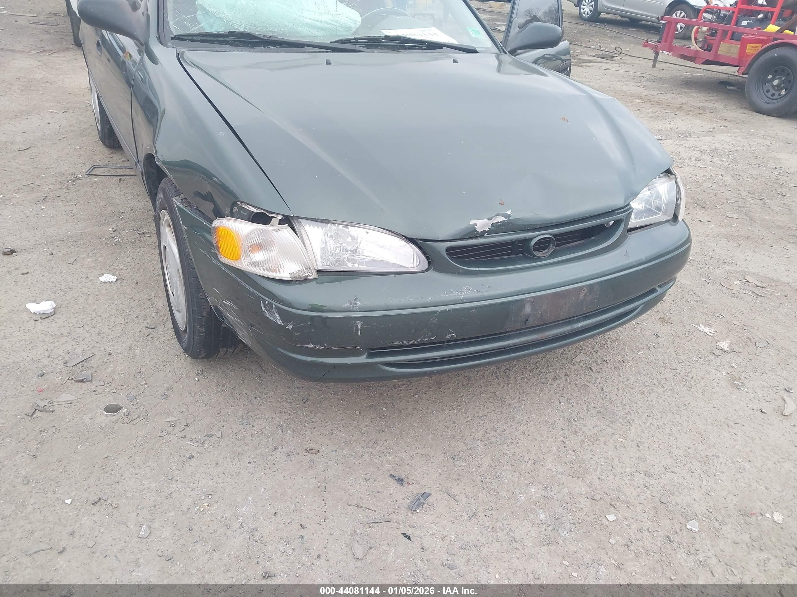 2000 Toyota Corolla Ce Green vin: 2T1BR12E9YC340343