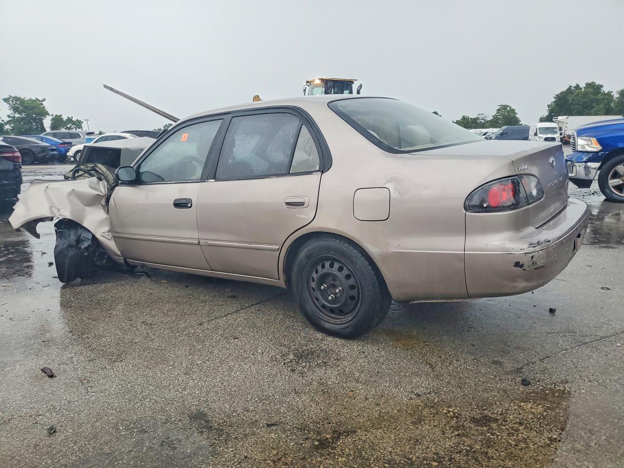 2001 Toyota Corolla Le Желто-коричневый vin: 2T1BR12EX1C411443