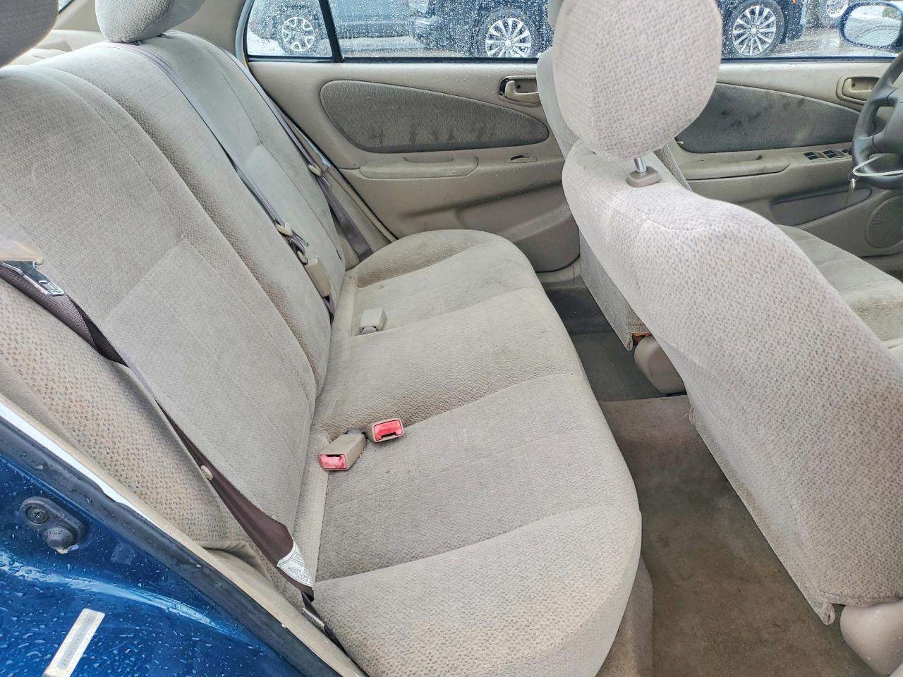 2001 Toyota Corolla Le Blue vin: 2T1BR12EX1C503782