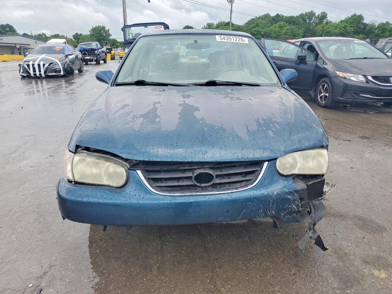 2001 Toyota Corolla Le Blue vin: 2T1BR12EX1C503782