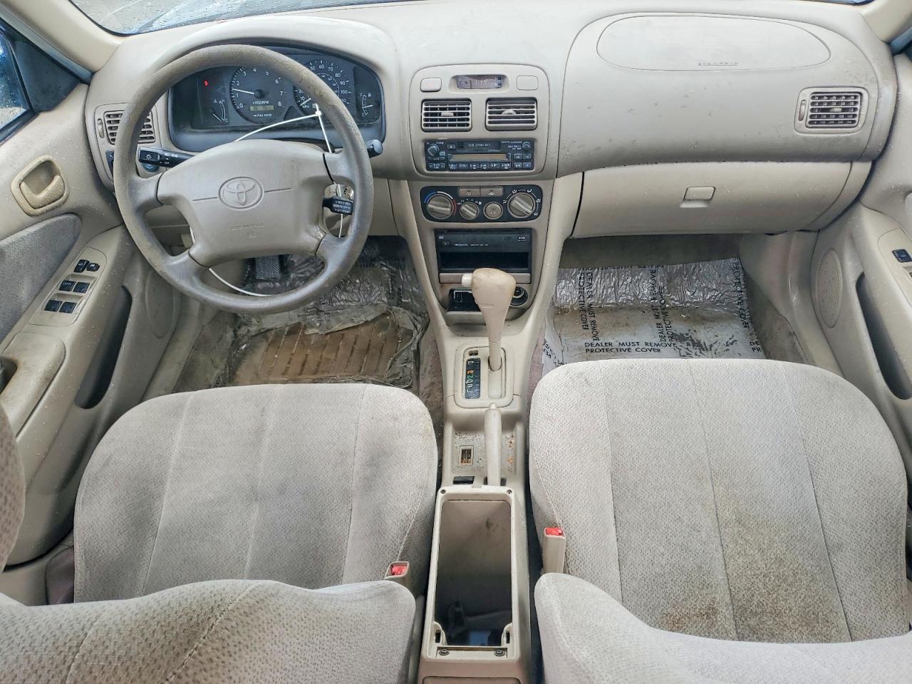 2001 Toyota Corolla Le Blue vin: 2T1BR12EX1C503782