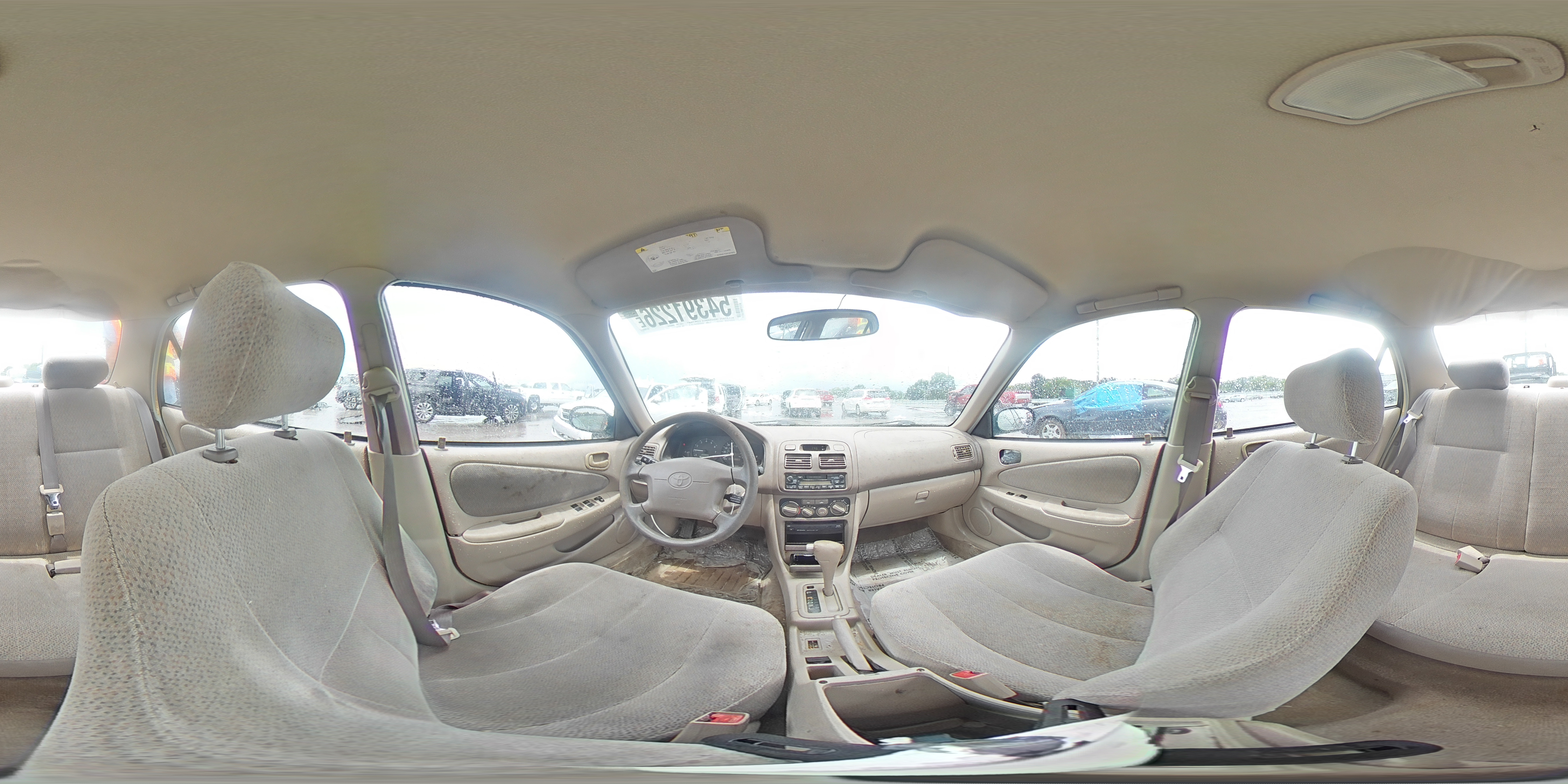 2001 Toyota Corolla Le Blue vin: 2T1BR12EX1C503782