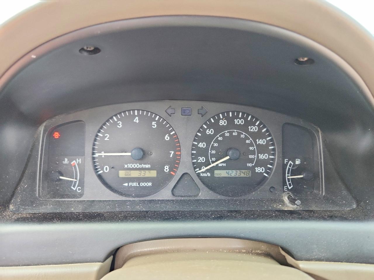2001 Toyota Corolla Ce Beige vin: 2T1BR12EX1C833034