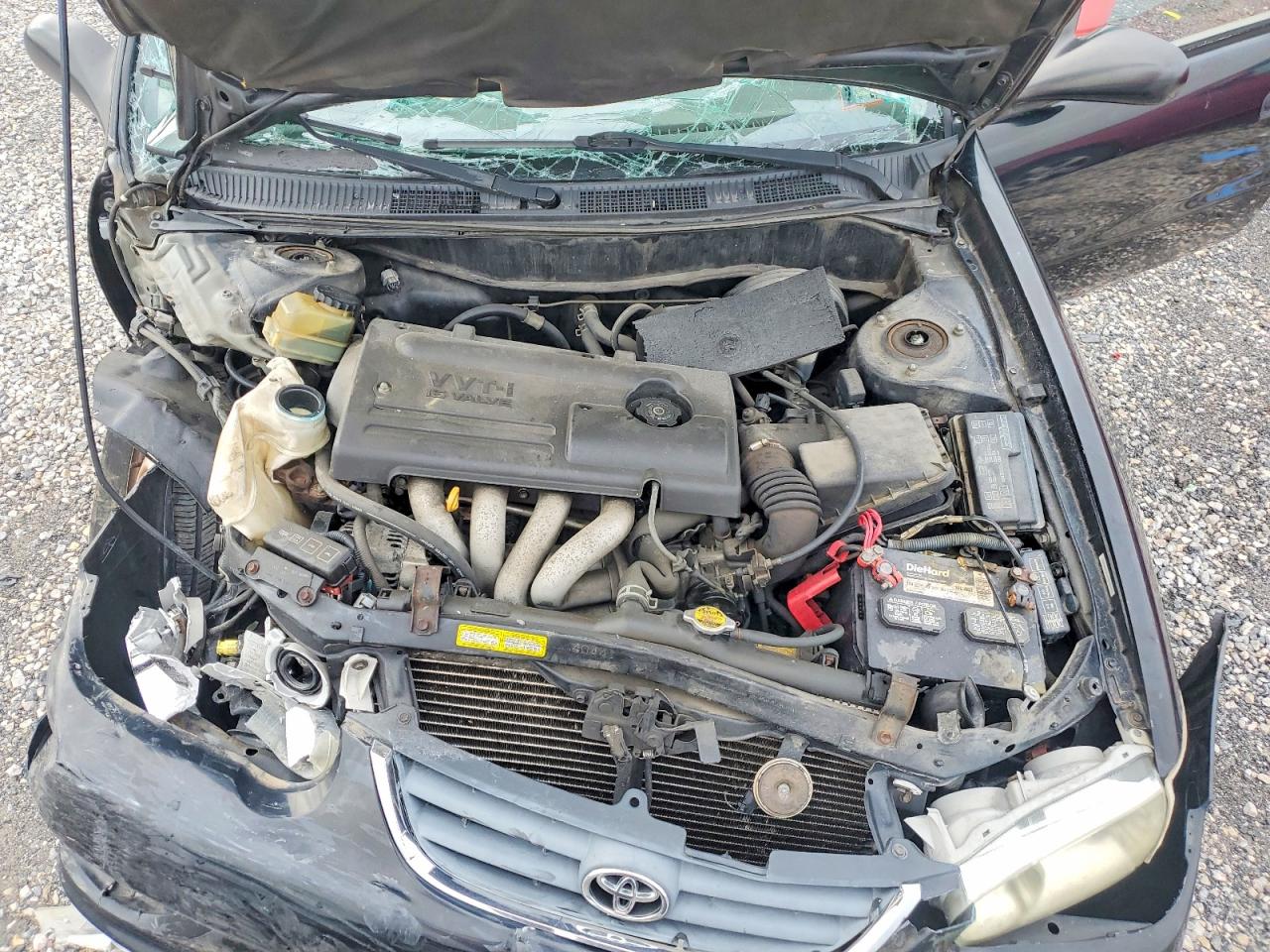 2002 Toyota Corolla Ce Black vin: 2T1BR12EX2C527517
