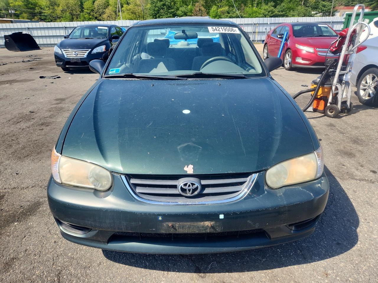 2002 Toyota Corolla Ce Зеленый vin: 2T1BR12EX2C565233