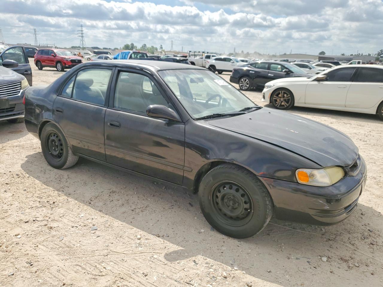 1998 Toyota Corolla Black vin: 2T1BR12EXWC072951