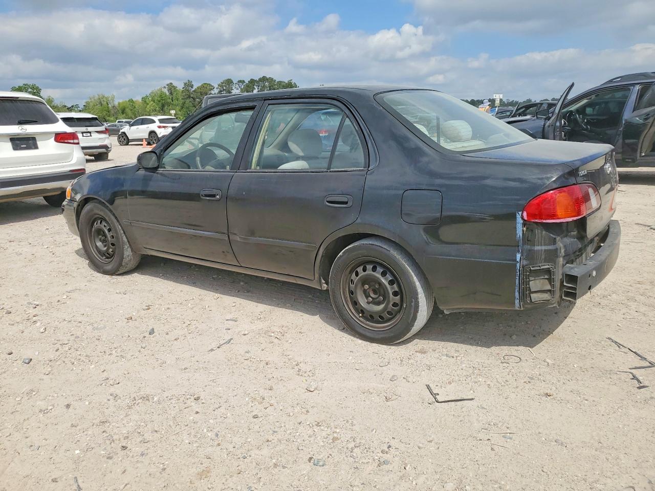 1998 Toyota Corolla Black vin: 2T1BR12EXWC072951