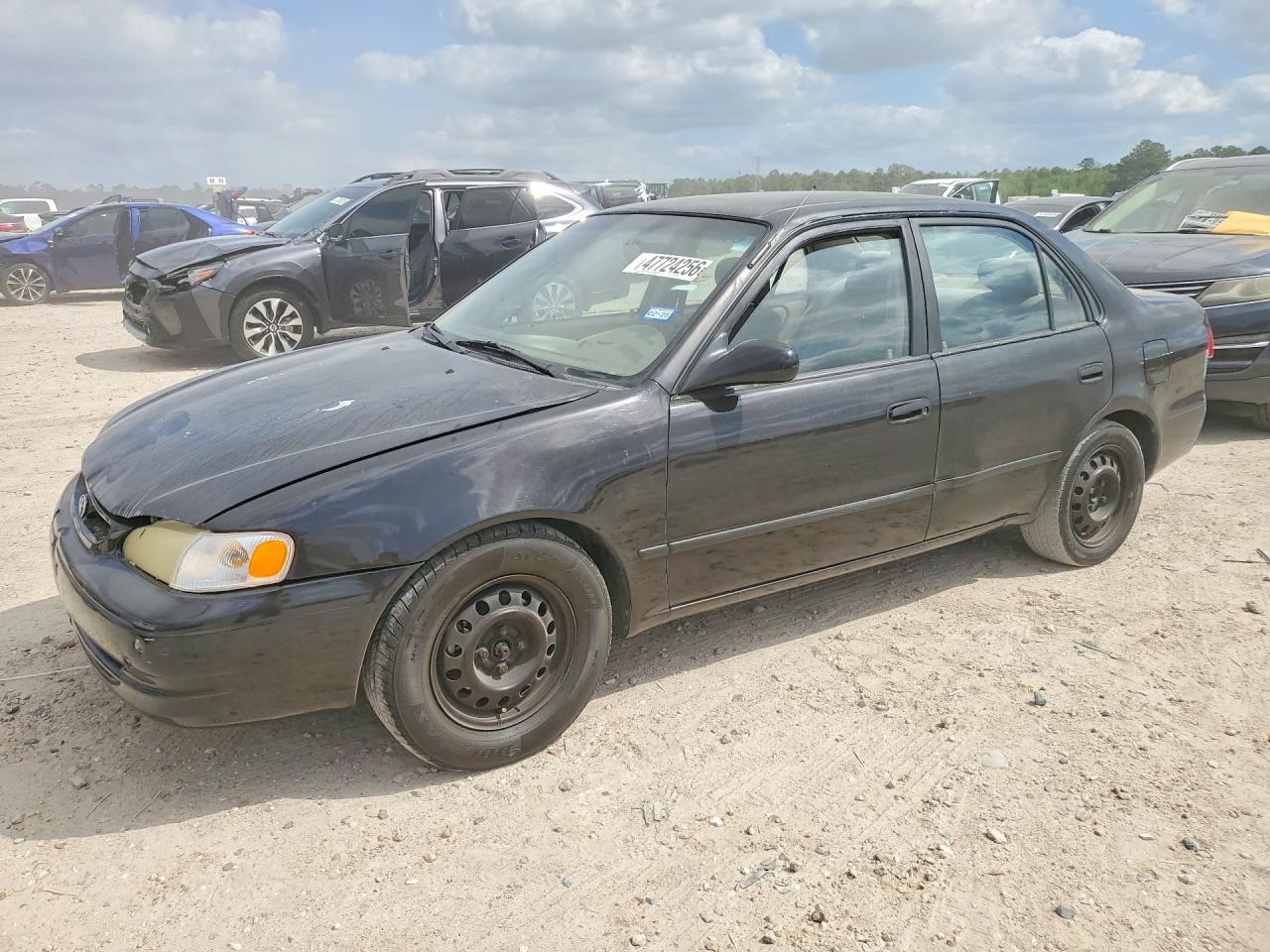 1998 Toyota Corolla Black vin: 2T1BR12EXWC072951
