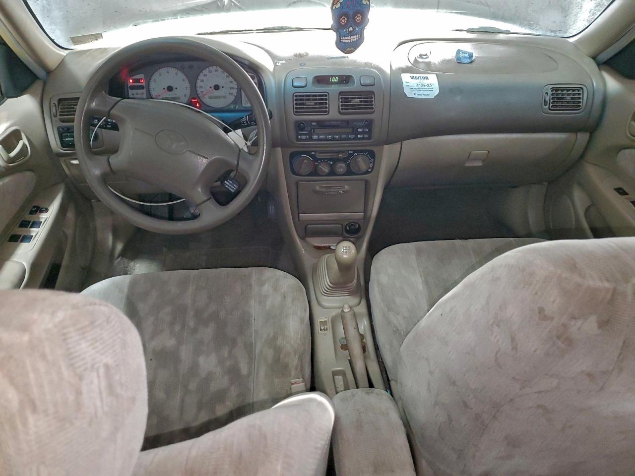 1999 Toyota Corolla Ve Maroon vin: 2T1BR12EXXC208710