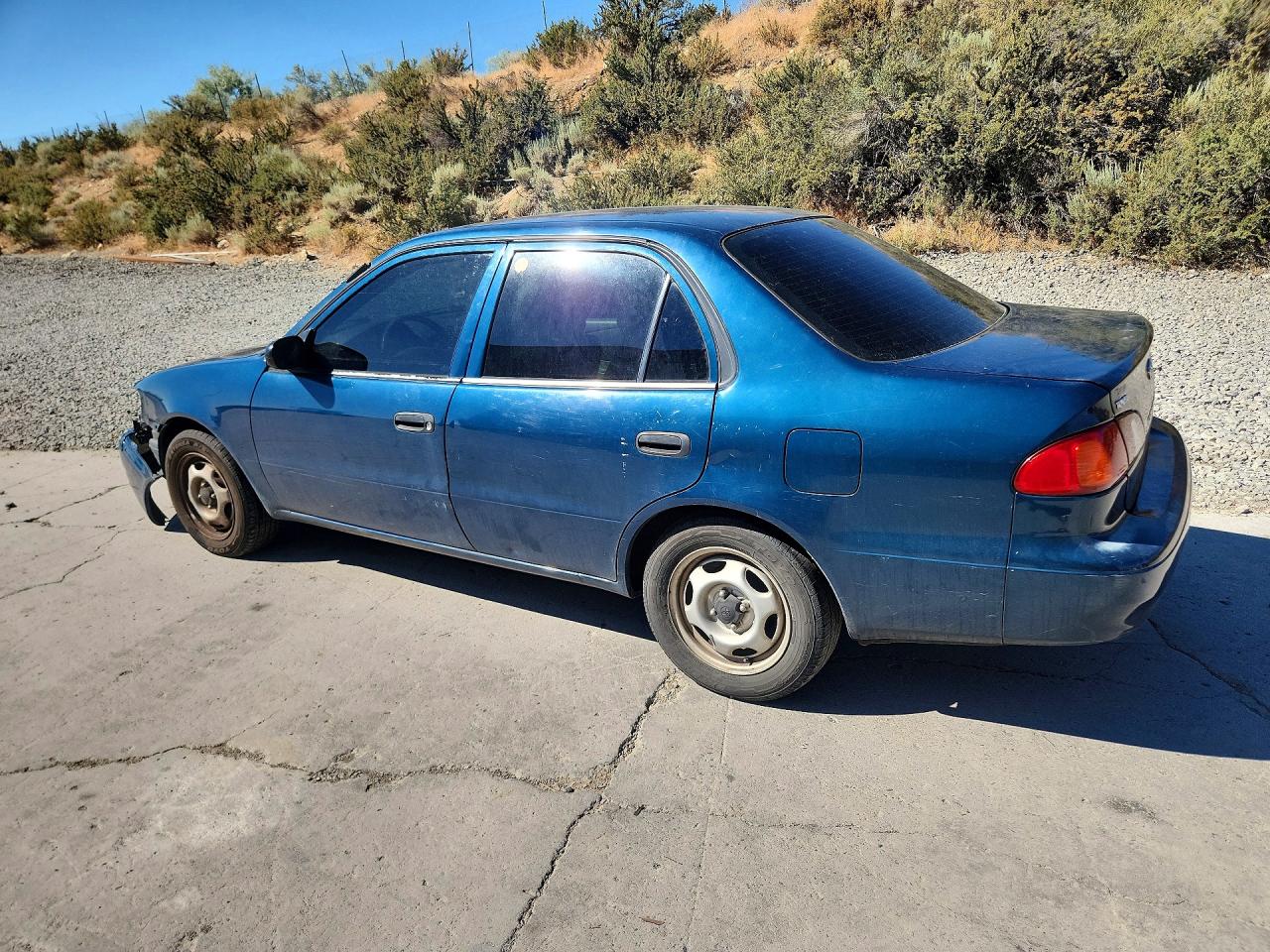 1999 Toyota Corolla Ve Blue vin: 2T1BR12EXXC220341