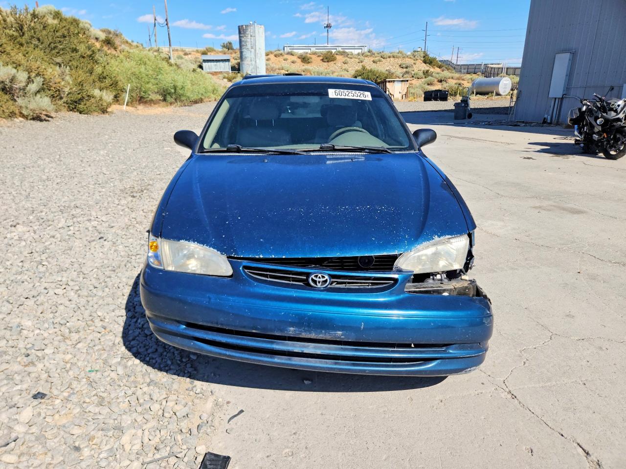 1999 Toyota Corolla Ve Blue vin: 2T1BR12EXXC220341