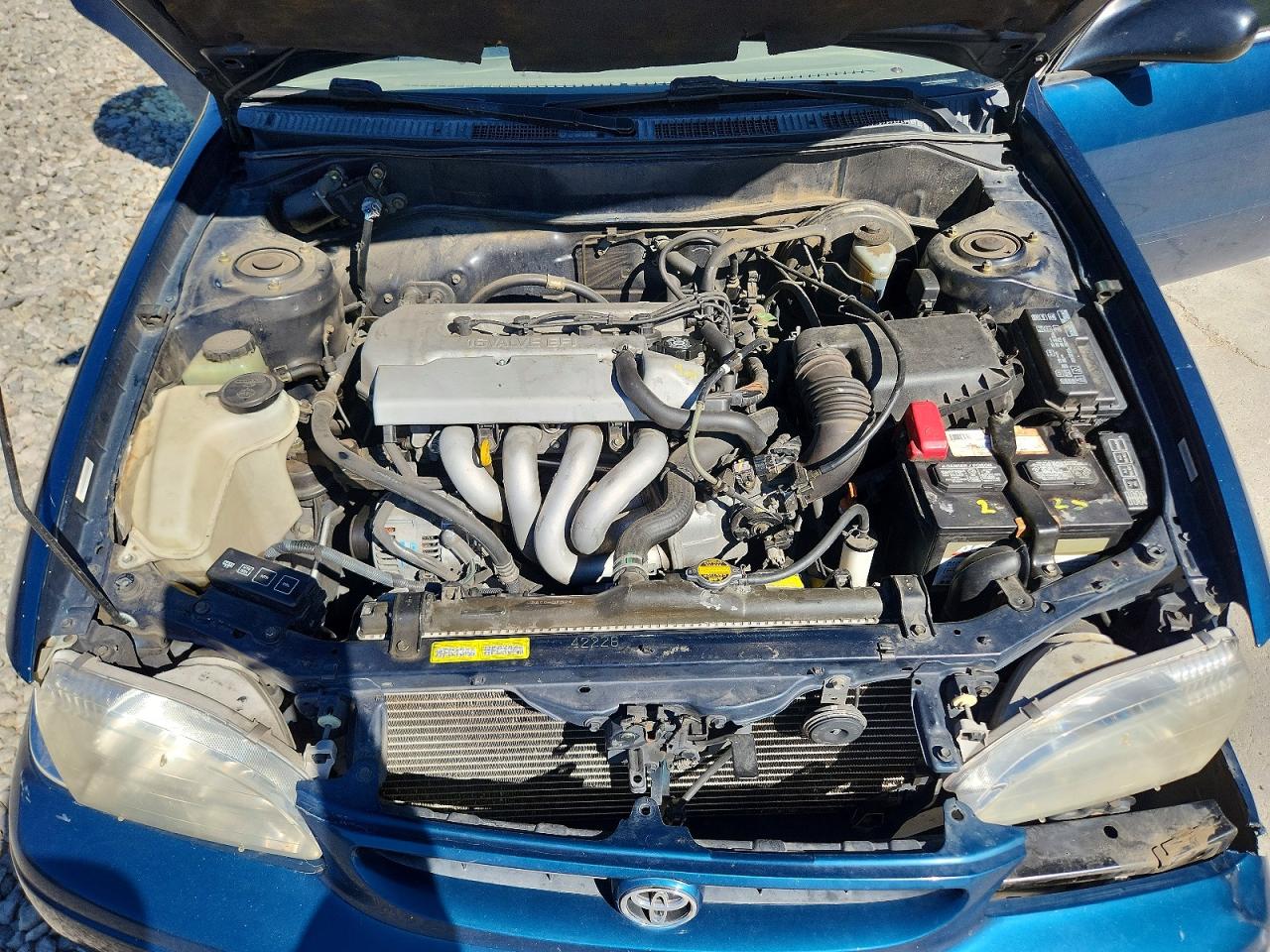 1999 Toyota Corolla Ve Blue vin: 2T1BR12EXXC220341