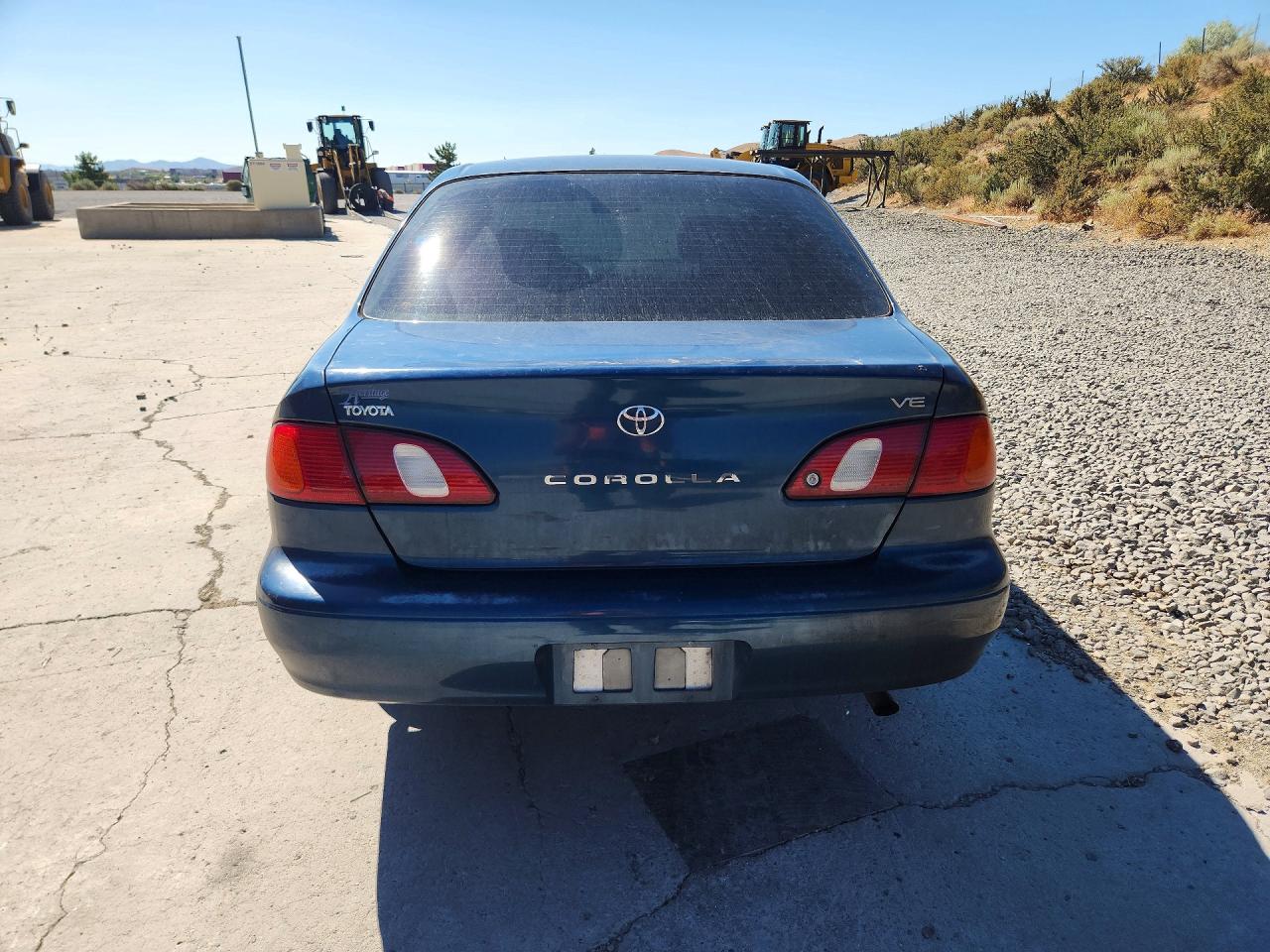 1999 Toyota Corolla Ve Blue vin: 2T1BR12EXXC220341