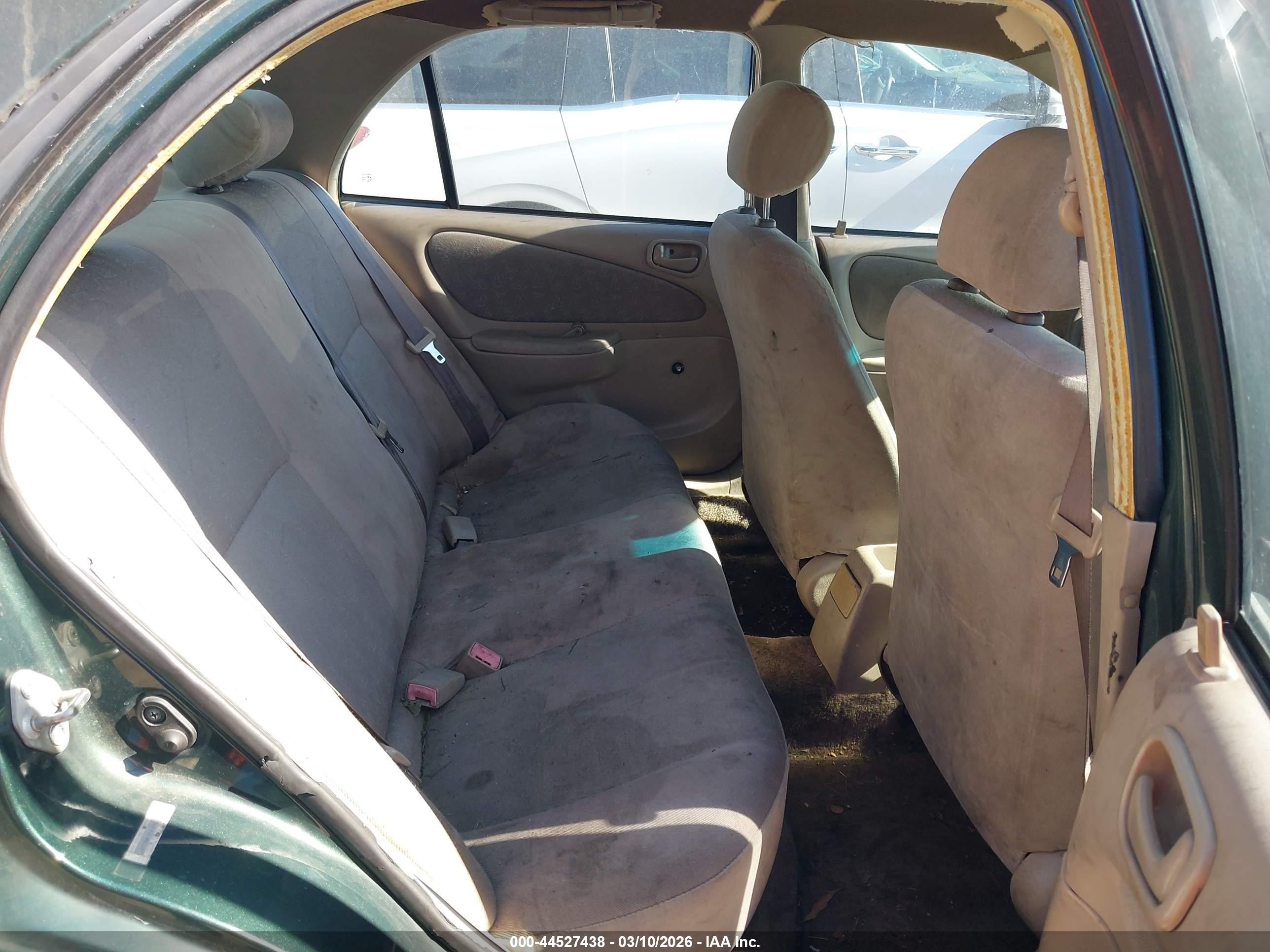 2000 Toyota Corolla Ve Green vin: 2T1BR12EXYC286986