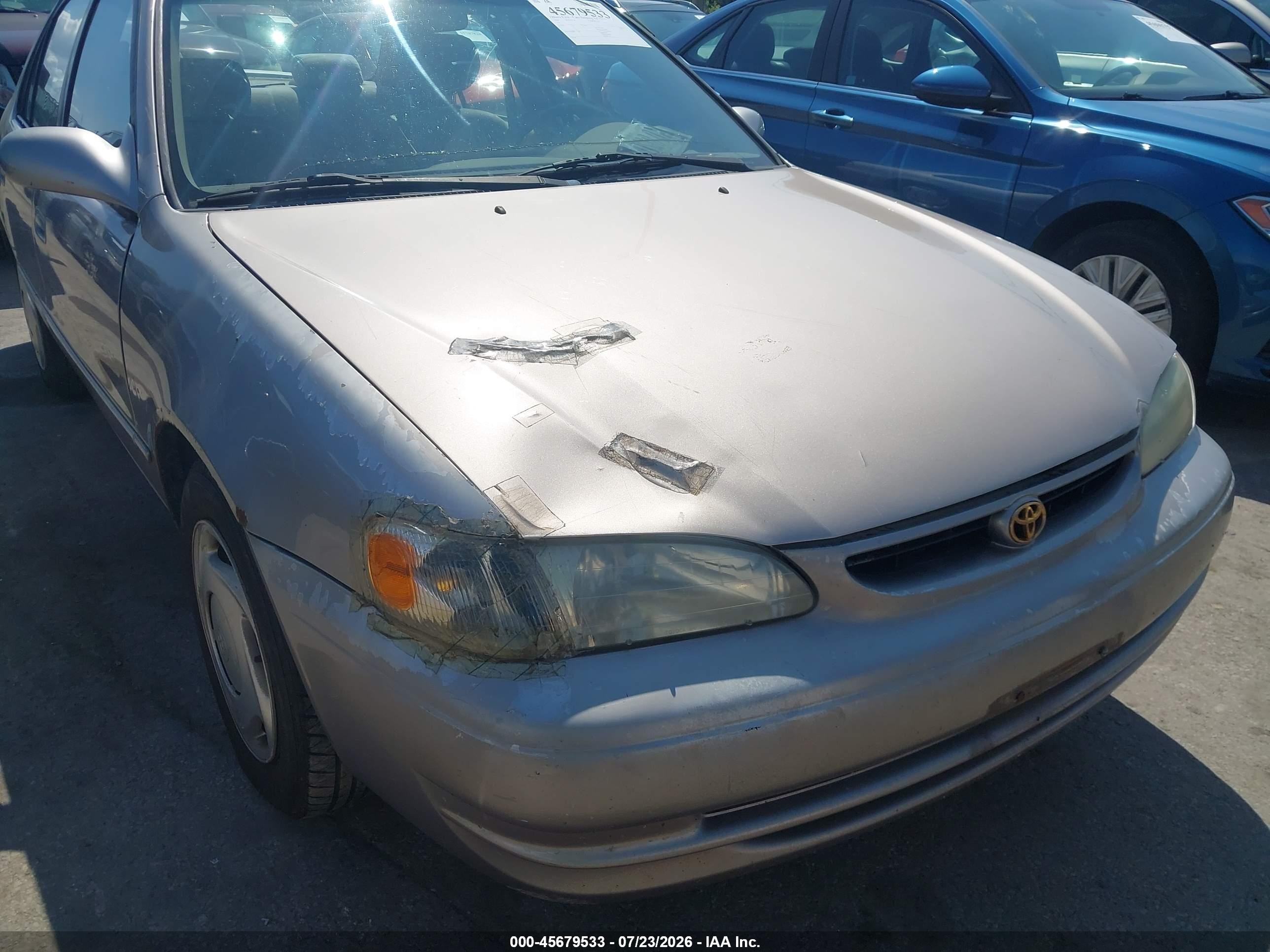 1998 Toyota Corolla Ve/ce/le Tan vin: 2T1BR18E1WC082226
