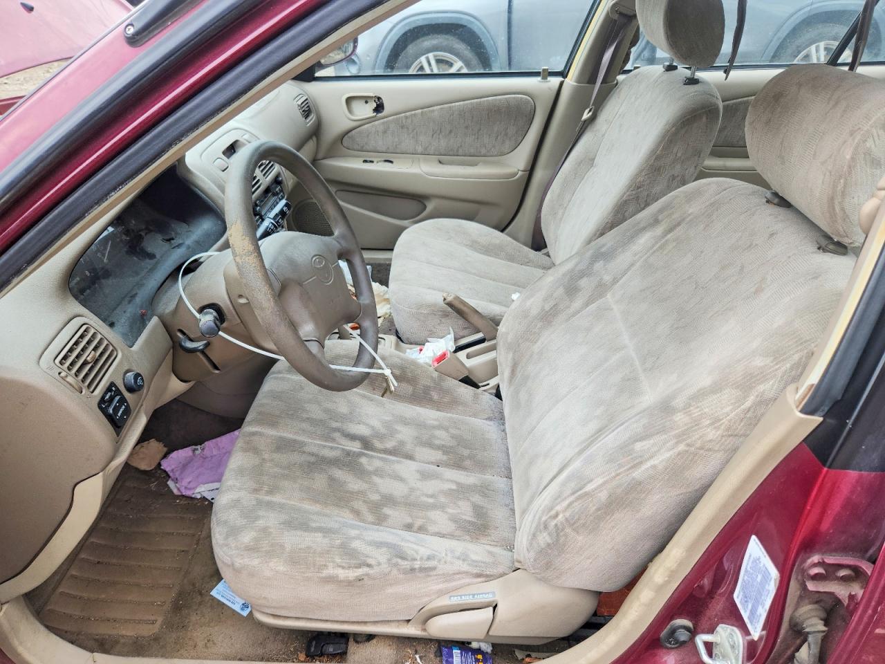1998 Toyota Corolla Ve Бордовый vin: 2T1BR18E1WC092433