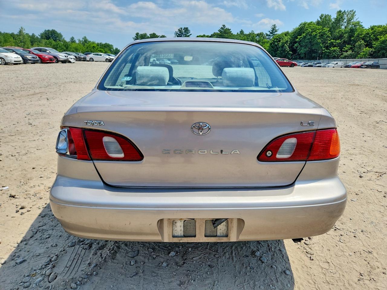 1999 Toyota Corolla Tan vin: 2T1BR18E3XC176030