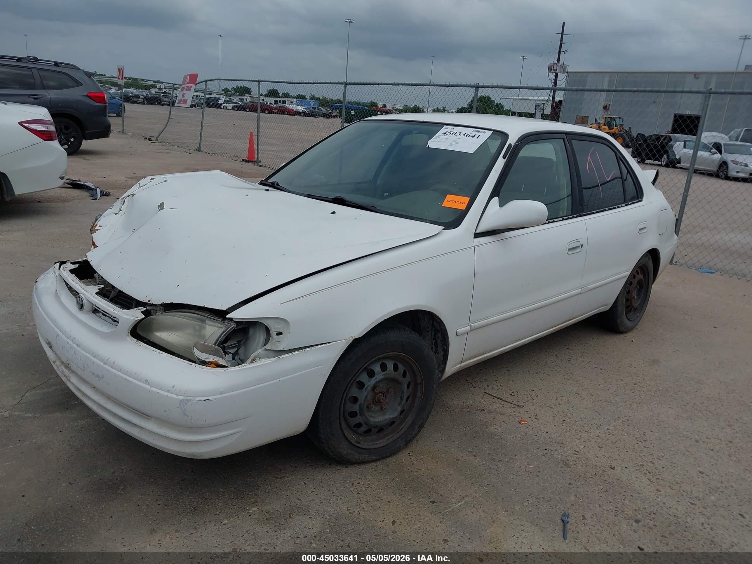 1998 Toyota Corolla Le Белый vin: 2T1BR18E4WC083418