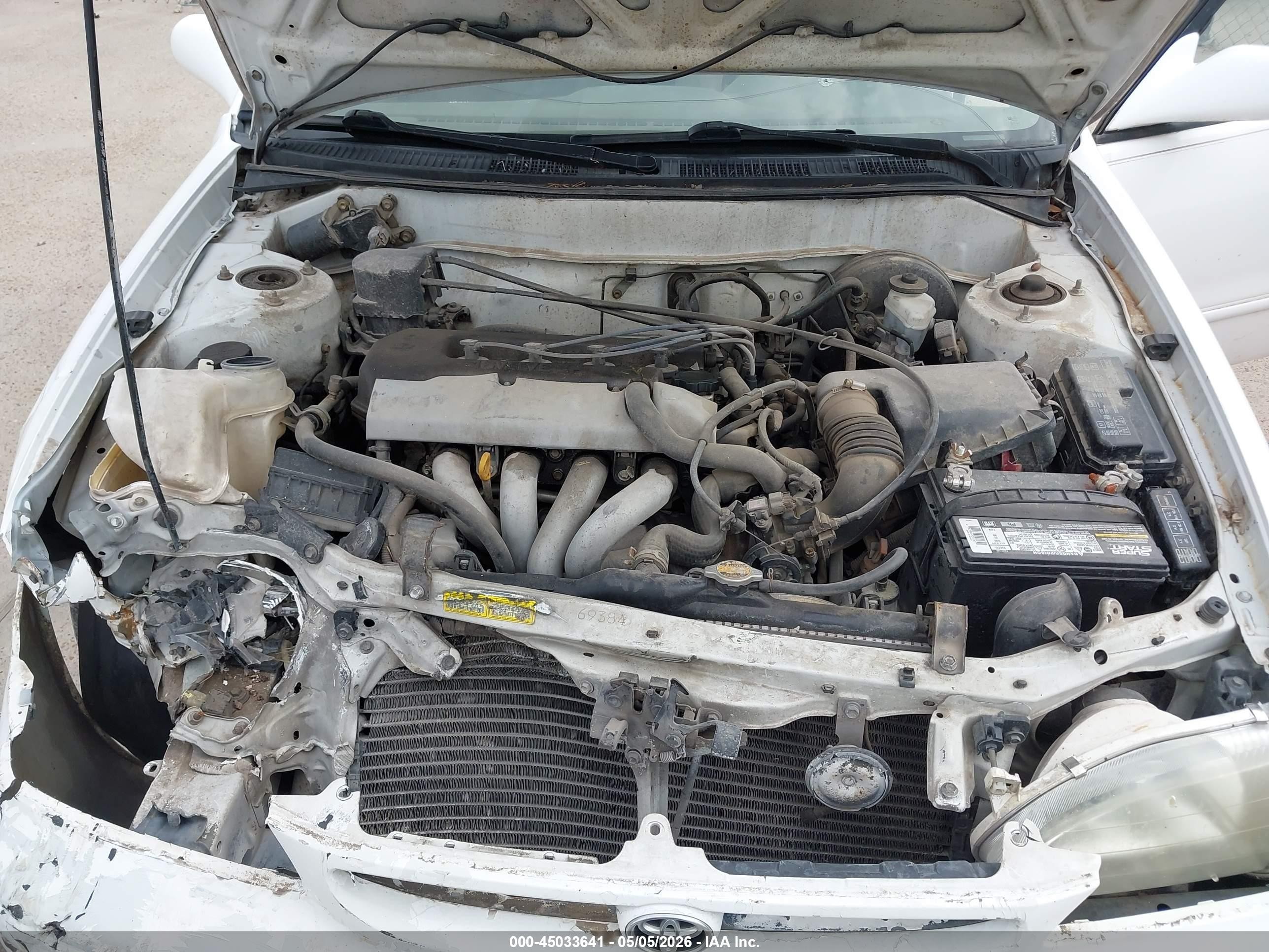 1998 Toyota Corolla Le Белый vin: 2T1BR18E4WC083418