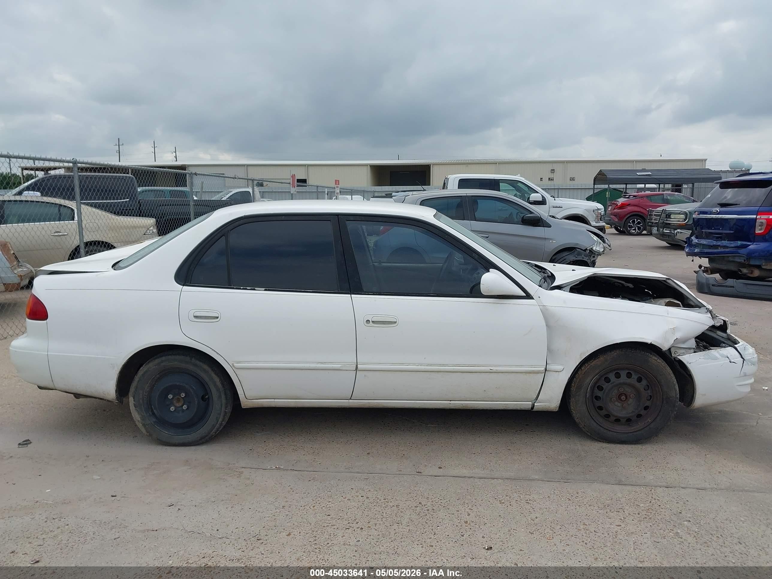 1998 Toyota Corolla Le Белый vin: 2T1BR18E4WC083418