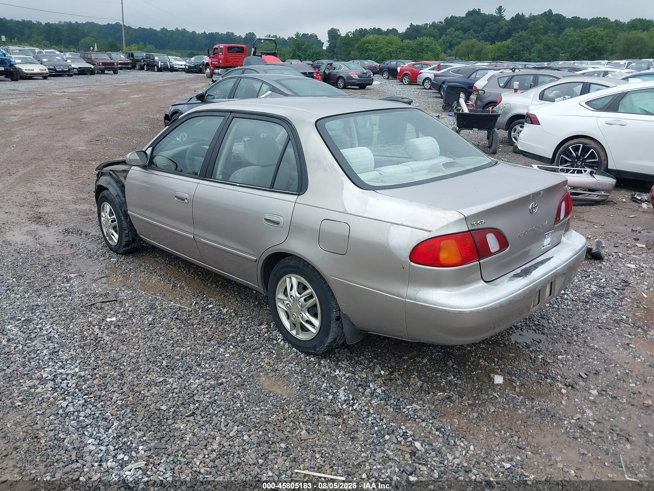 1998 Toyota Corolla Le Tan vin: 2T1BR18E6WC045611