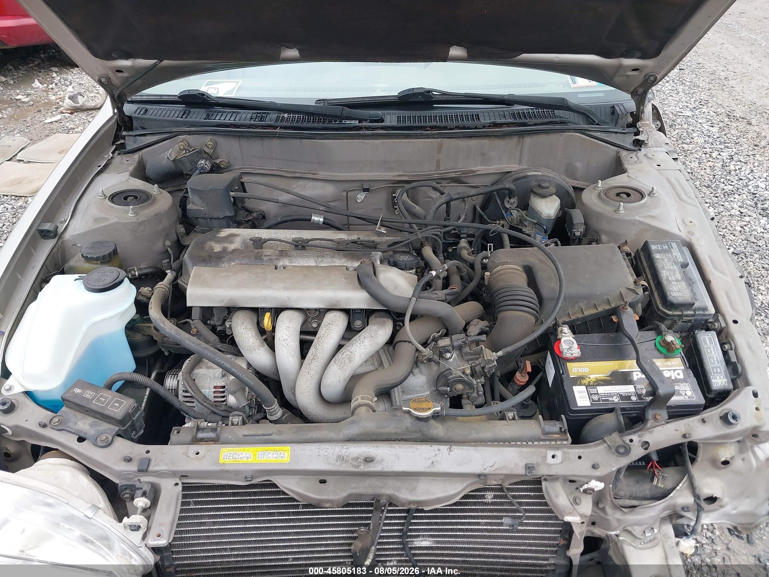 1998 Toyota Corolla Le Tan vin: 2T1BR18E6WC045611