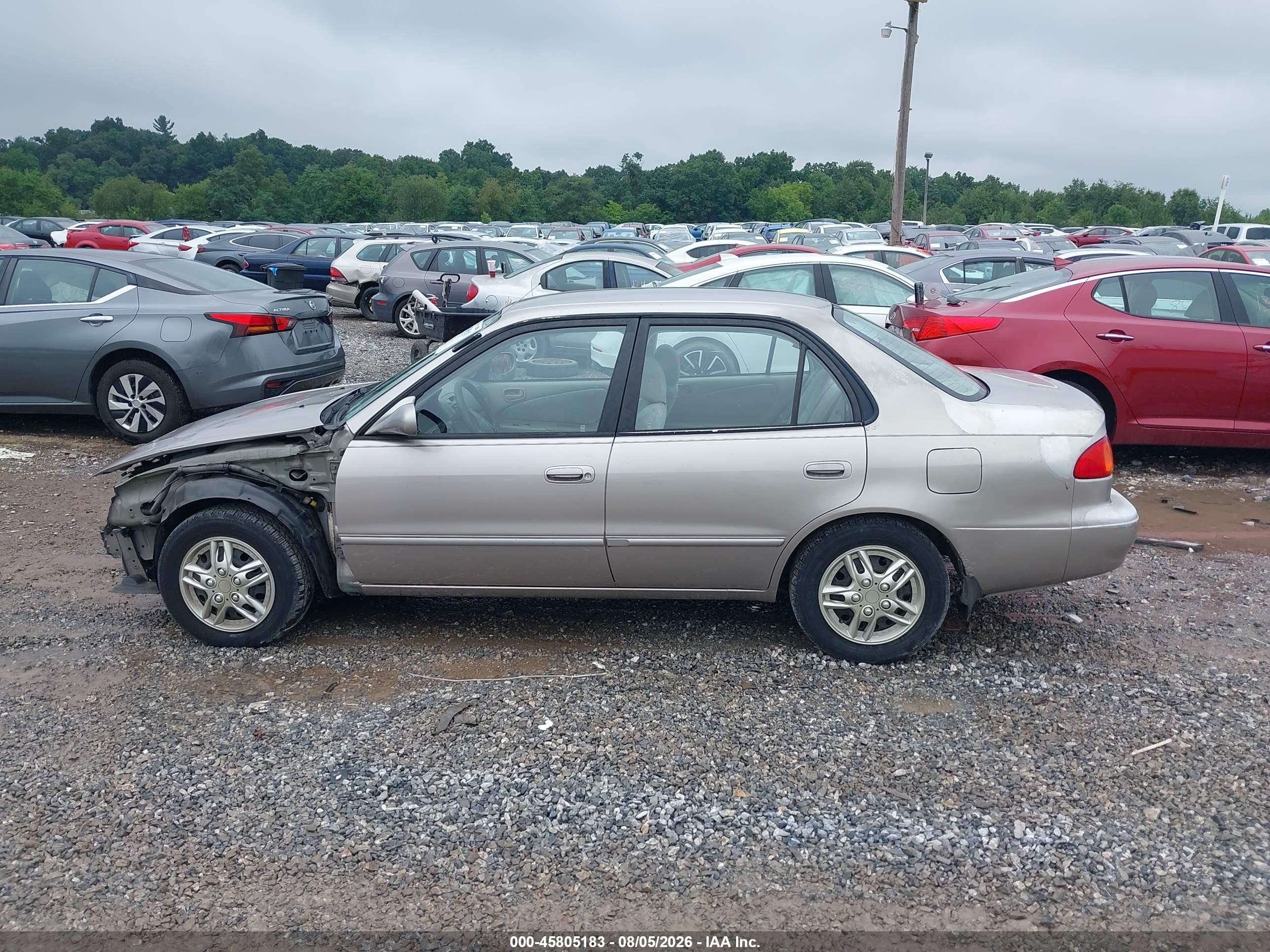 1998 Toyota Corolla Le Tan vin: 2T1BR18E6WC045611