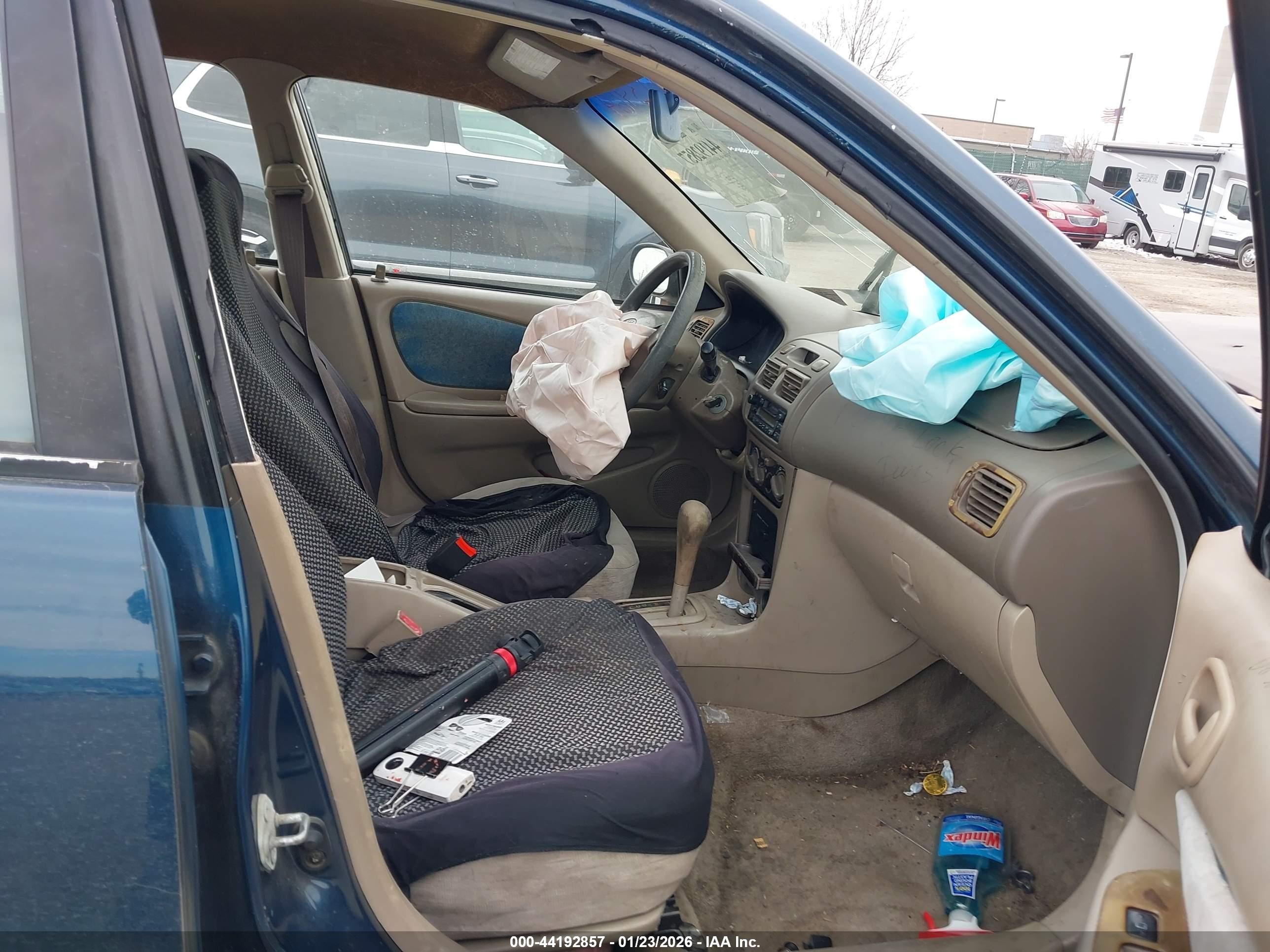 1998 Toyota Corolla Le Blue vin: 2T1BR18E8WC023464