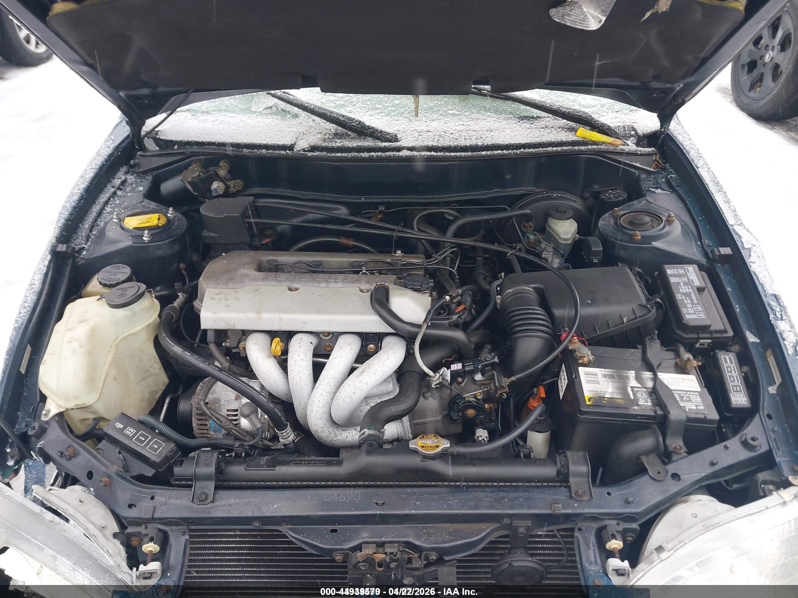 1998 Toyota Corolla Le Синий vin: 2T1BR18E8WC039065