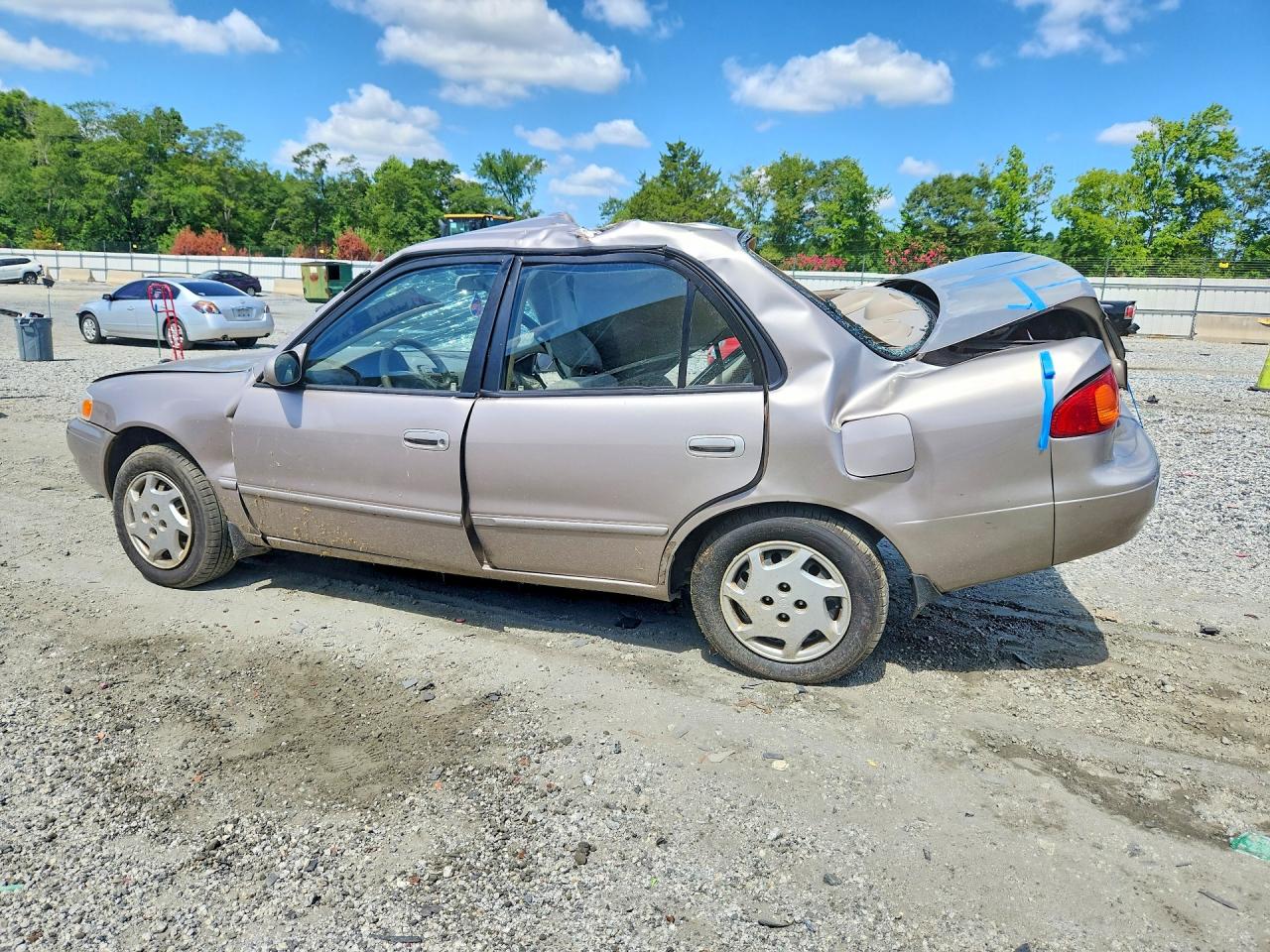 2000 Toyota Corolla Ve Silver vin: 2T1BR18E8YC326828