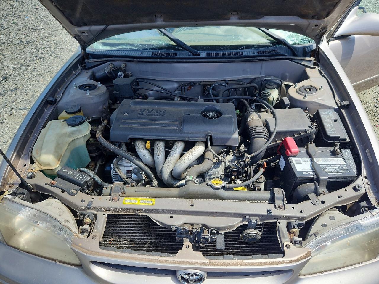 2000 Toyota Corolla Ve Silver vin: 2T1BR18E8YC326828