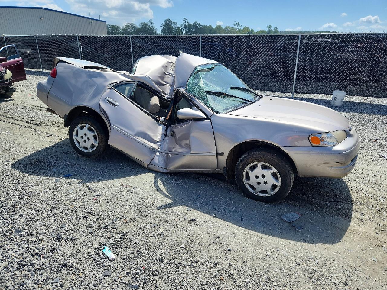 2000 Toyota Corolla Ve Silver vin: 2T1BR18E8YC326828