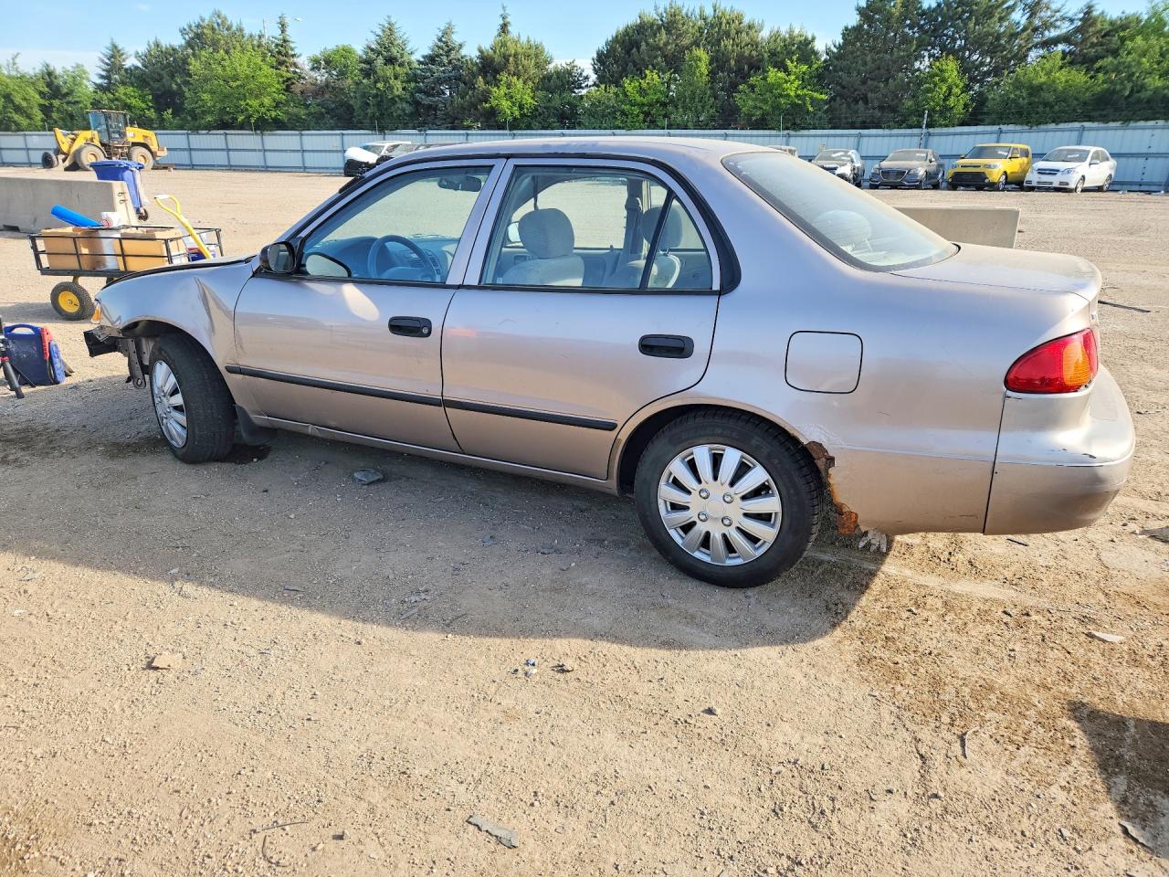 1999 Toyota Corolla Ve/ce/le Silver vin: 2T1BR18E9XC144473