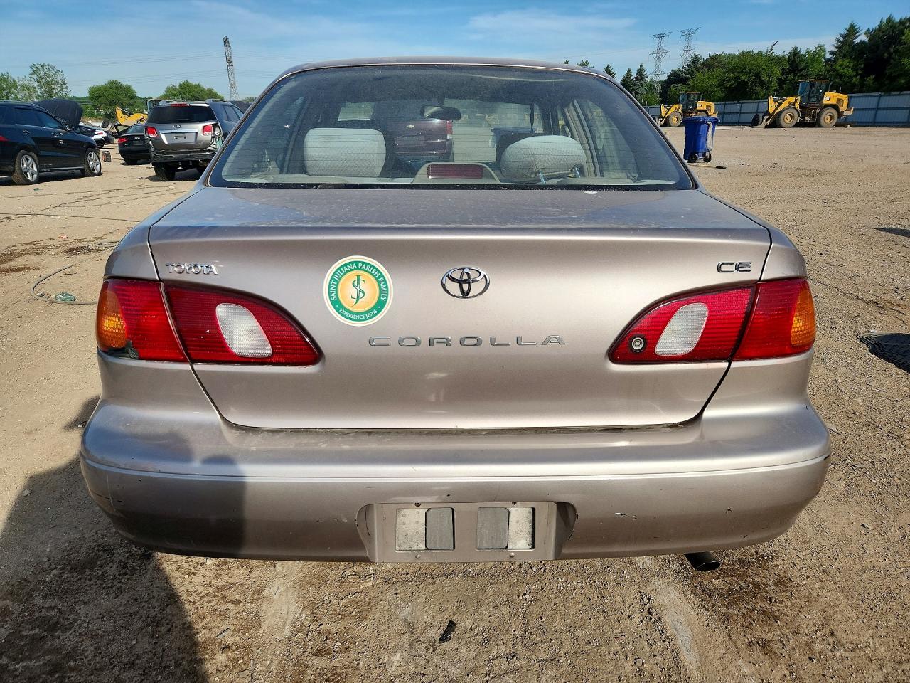 1999 Toyota Corolla Ve/ce/le Silver vin: 2T1BR18E9XC144473