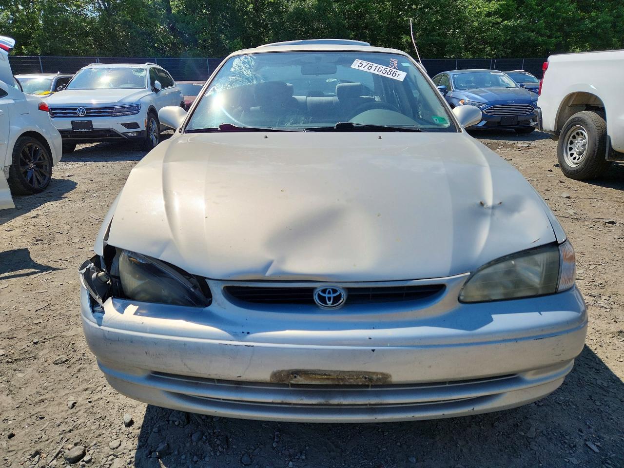 2000 Toyota Corolla Ve Серебряный vin: 2T1BR18E9YC345078