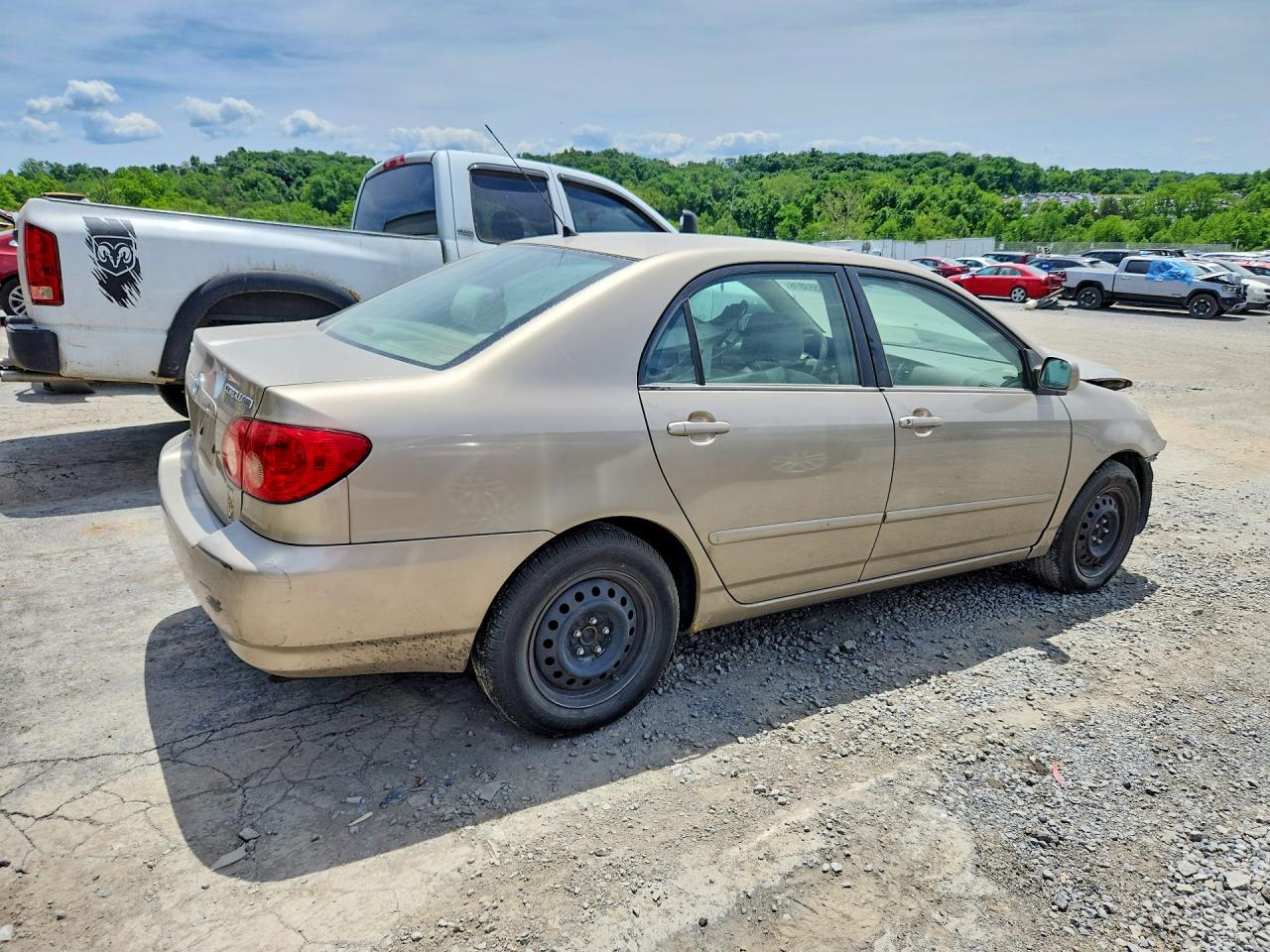 2006 Toyota Corolla Le Gold vin: 2T1BR30E06C569859