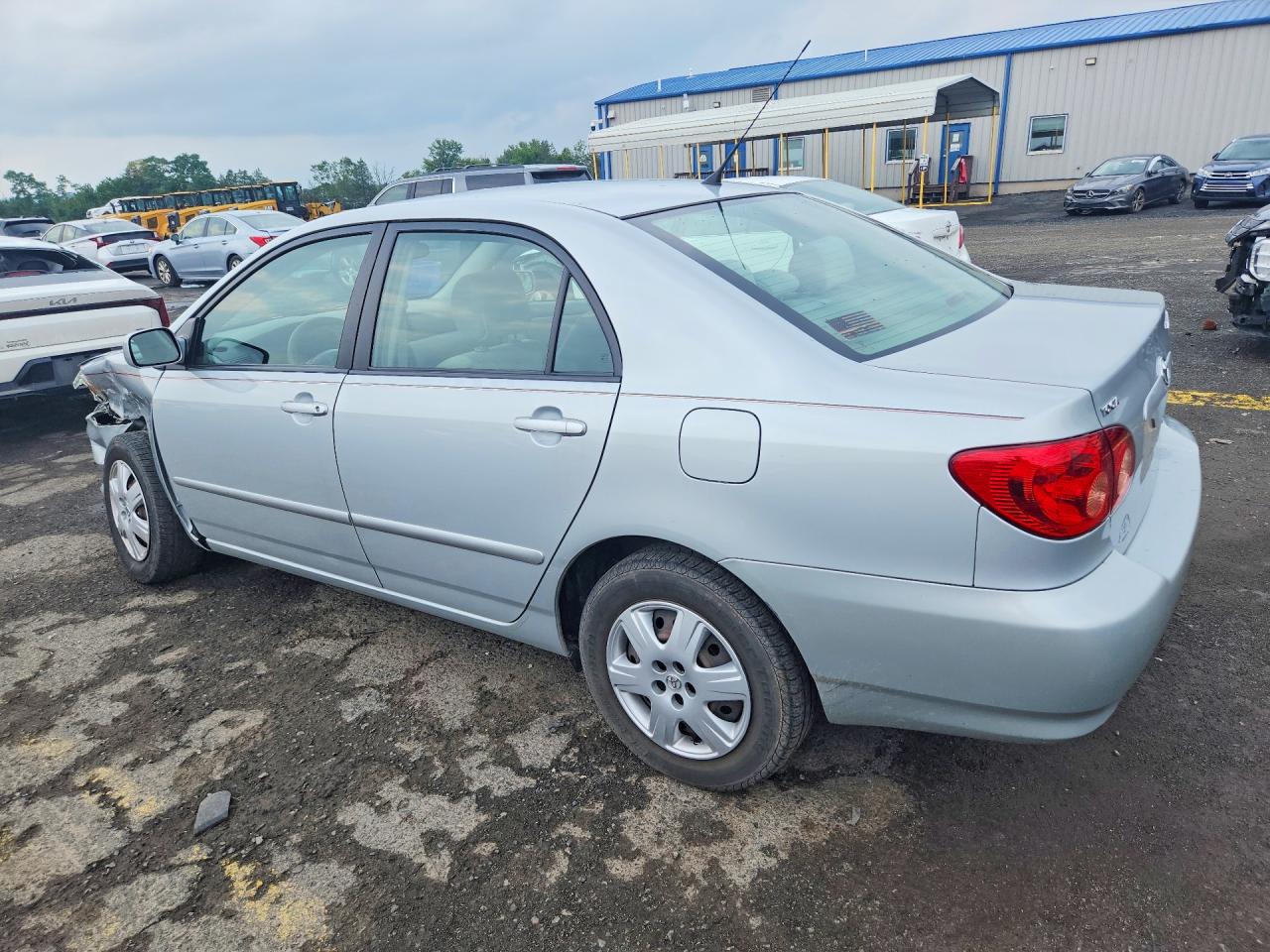 2007 Toyota Corolla Le Silver vin: 2T1BR30E07C716019