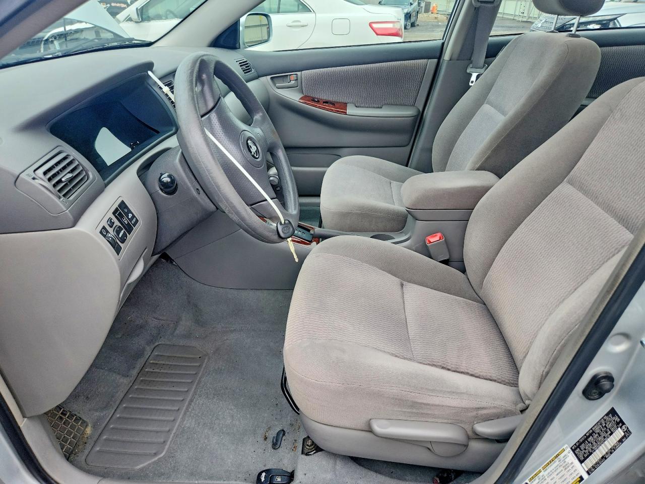 2007 Toyota Corolla Le Silver vin: 2T1BR30E07C716019