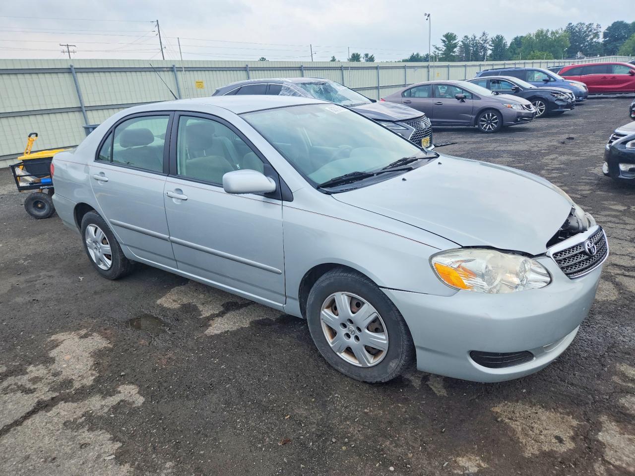2007 Toyota Corolla Le Silver vin: 2T1BR30E07C716019