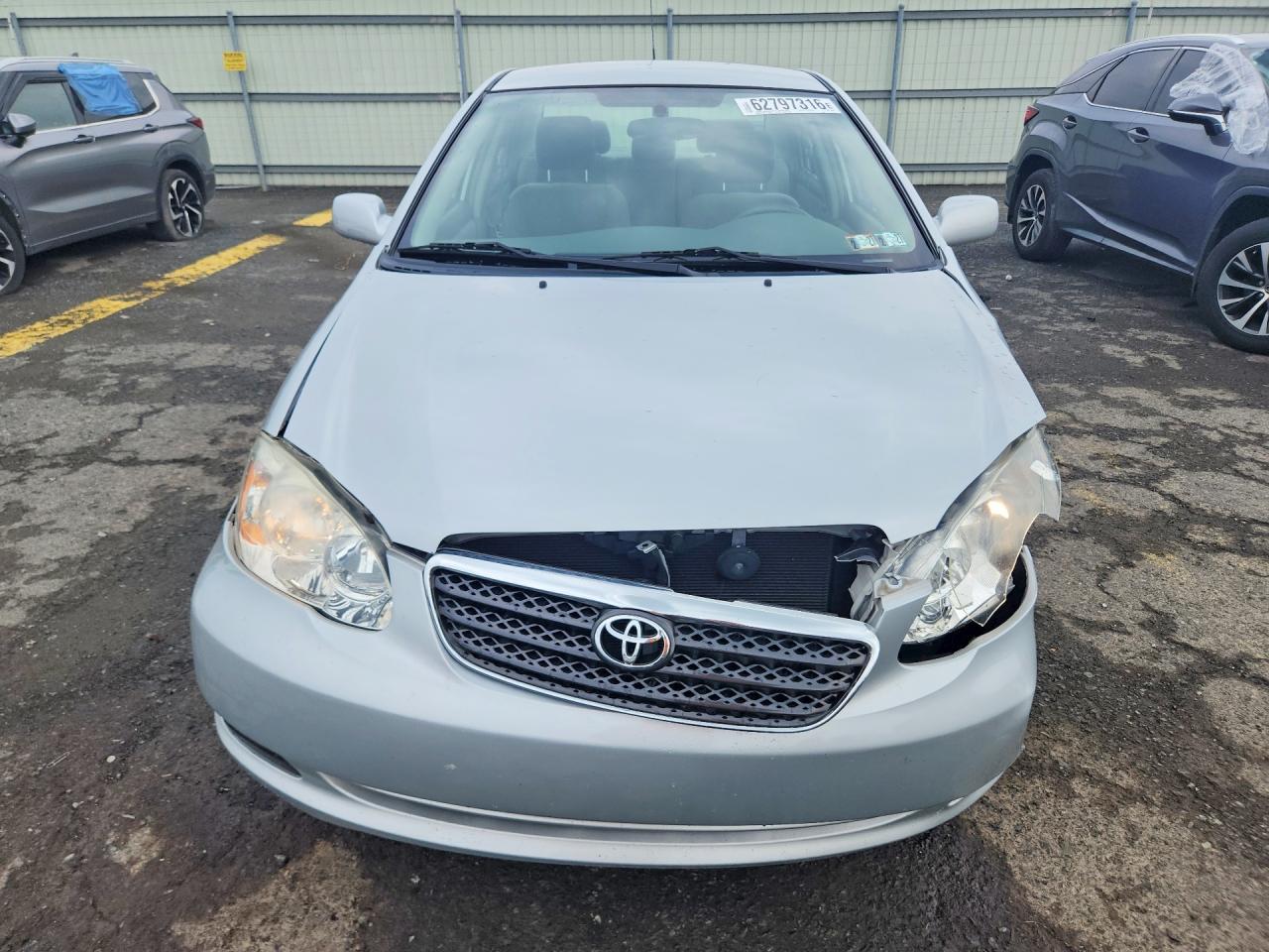 2007 Toyota Corolla Le Silver vin: 2T1BR30E07C716019