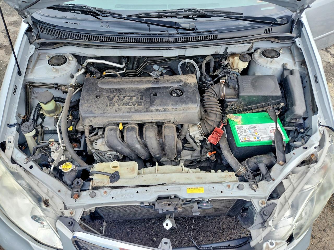 2007 Toyota Corolla Le Silver vin: 2T1BR30E07C716019
