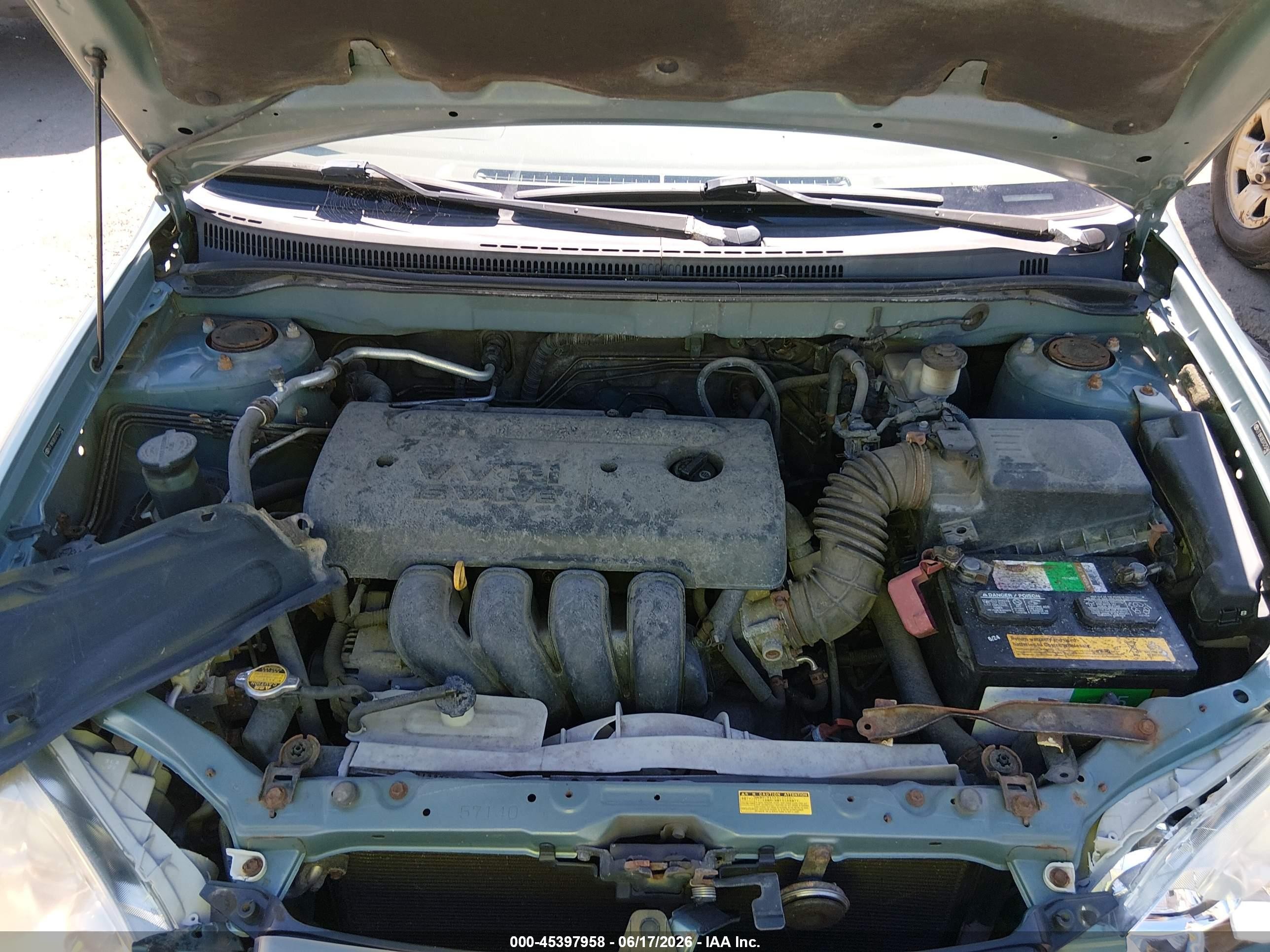 2007 Toyota Corolla Le Green vin: 2T1BR30E07C757461